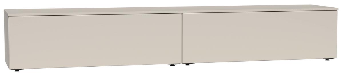 TV-Element Las Vegas Weiß B: 240 cm - Weiß, MODERN, Holzwerkstoff (240/36/48cm) - Vertico