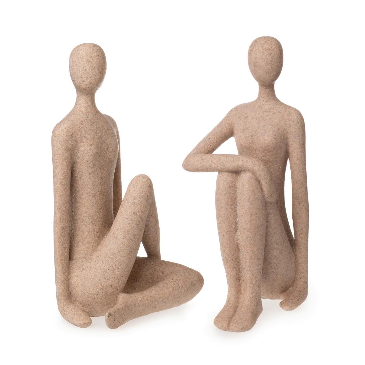 Dekofigur Kind Leonie - Hellbraun, Basics, Kunststoff (11/8,5/20,5cm)