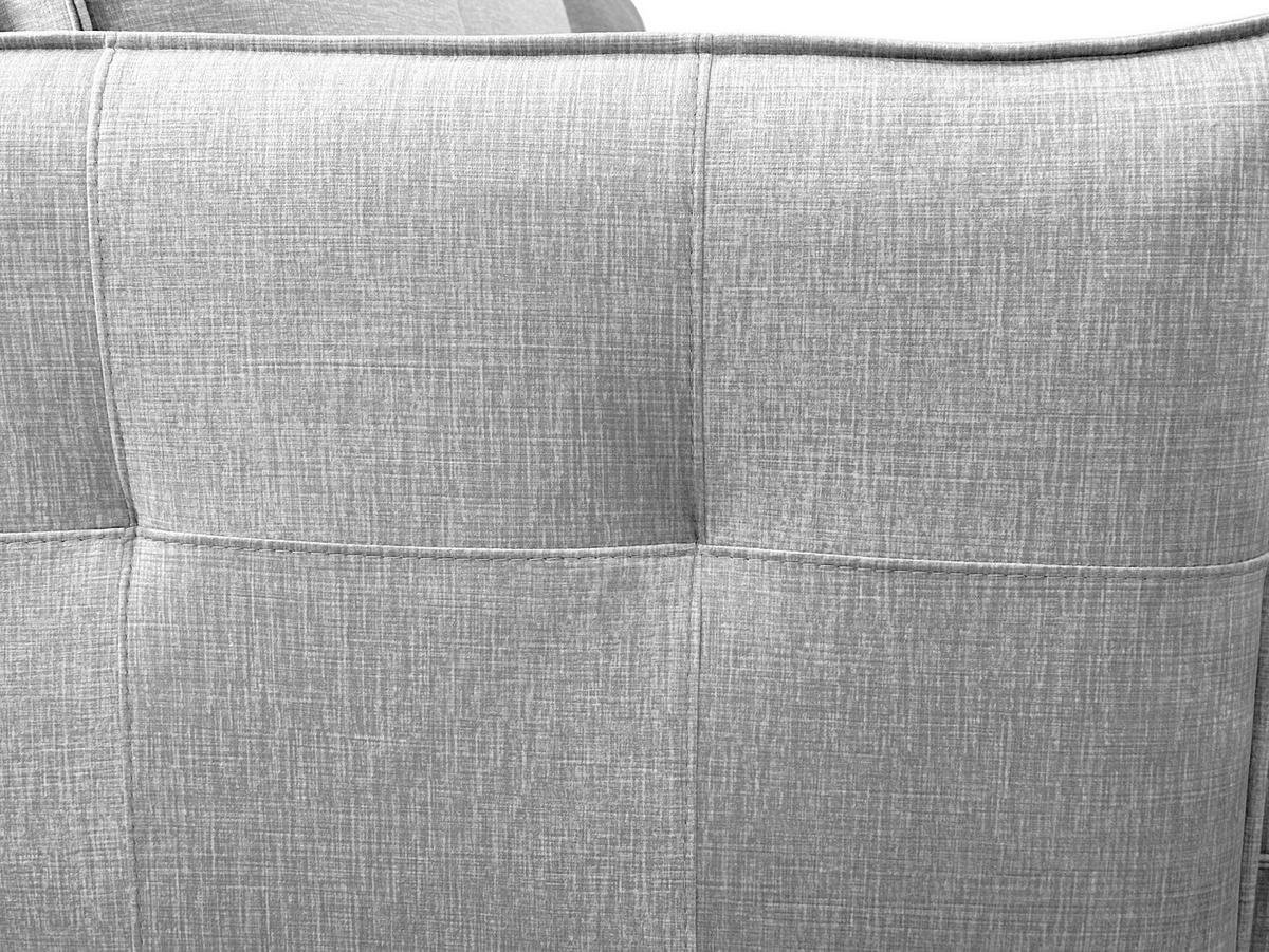 Ecksofa mit Bettkasten Melody Grau S: 170x235 cm - Schwarz/Grau, Design, Textil (170/235cm) - MID.YOU