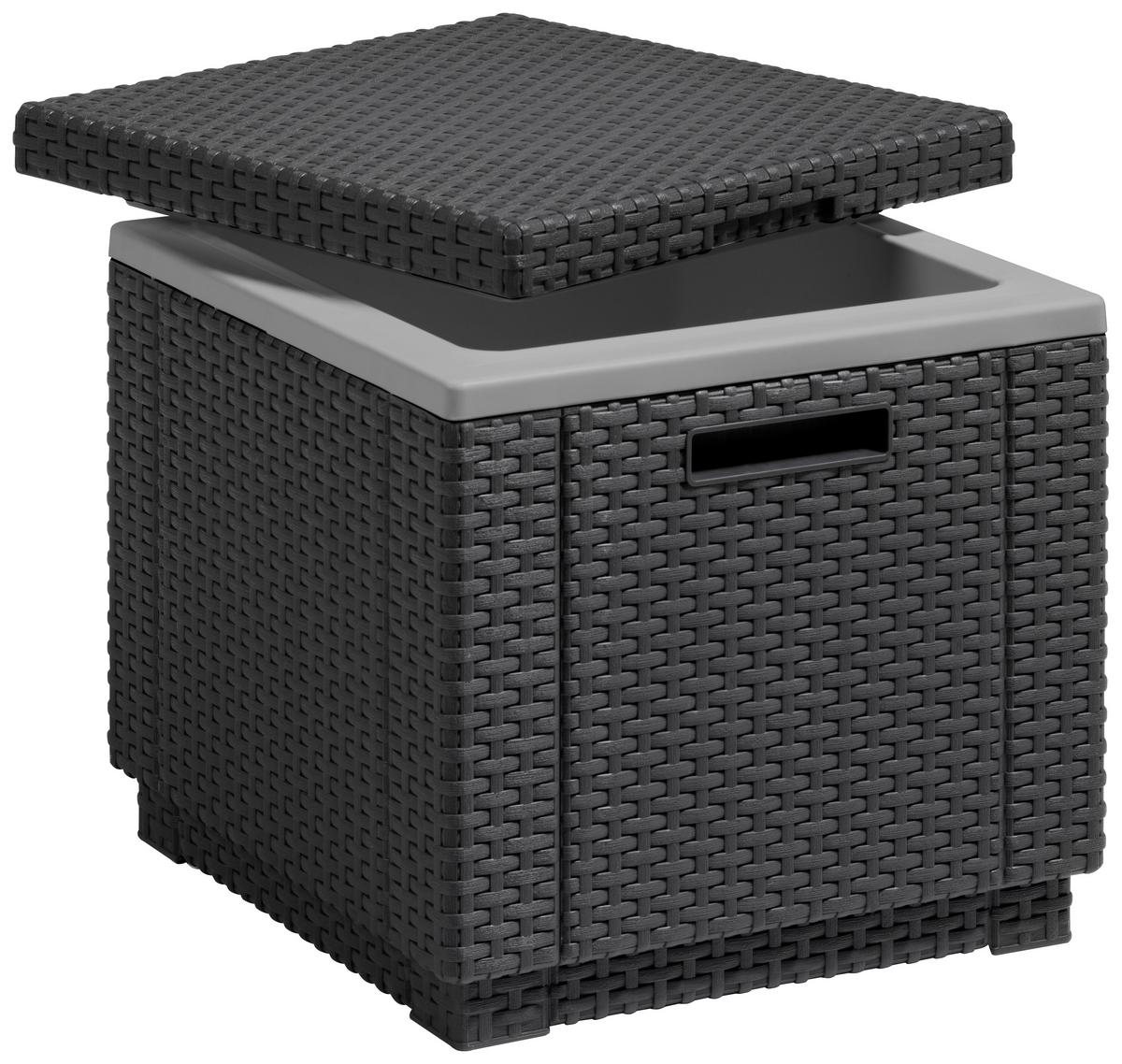 Kühlbox 40 Liter Ice Cube, Graphitfarben - Graphitfarben, MODERN, Kunststoff (42/41/42cm) - Keter