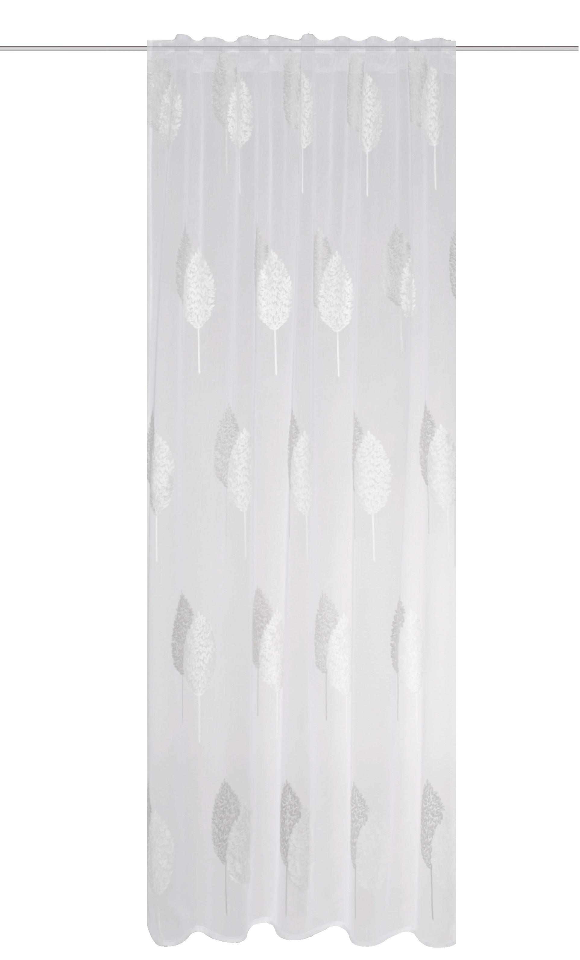 Fertigvorhang Alavaro Grau - Grau, Basics, Textil (140/245cm) - Schmidt W. Gmbh