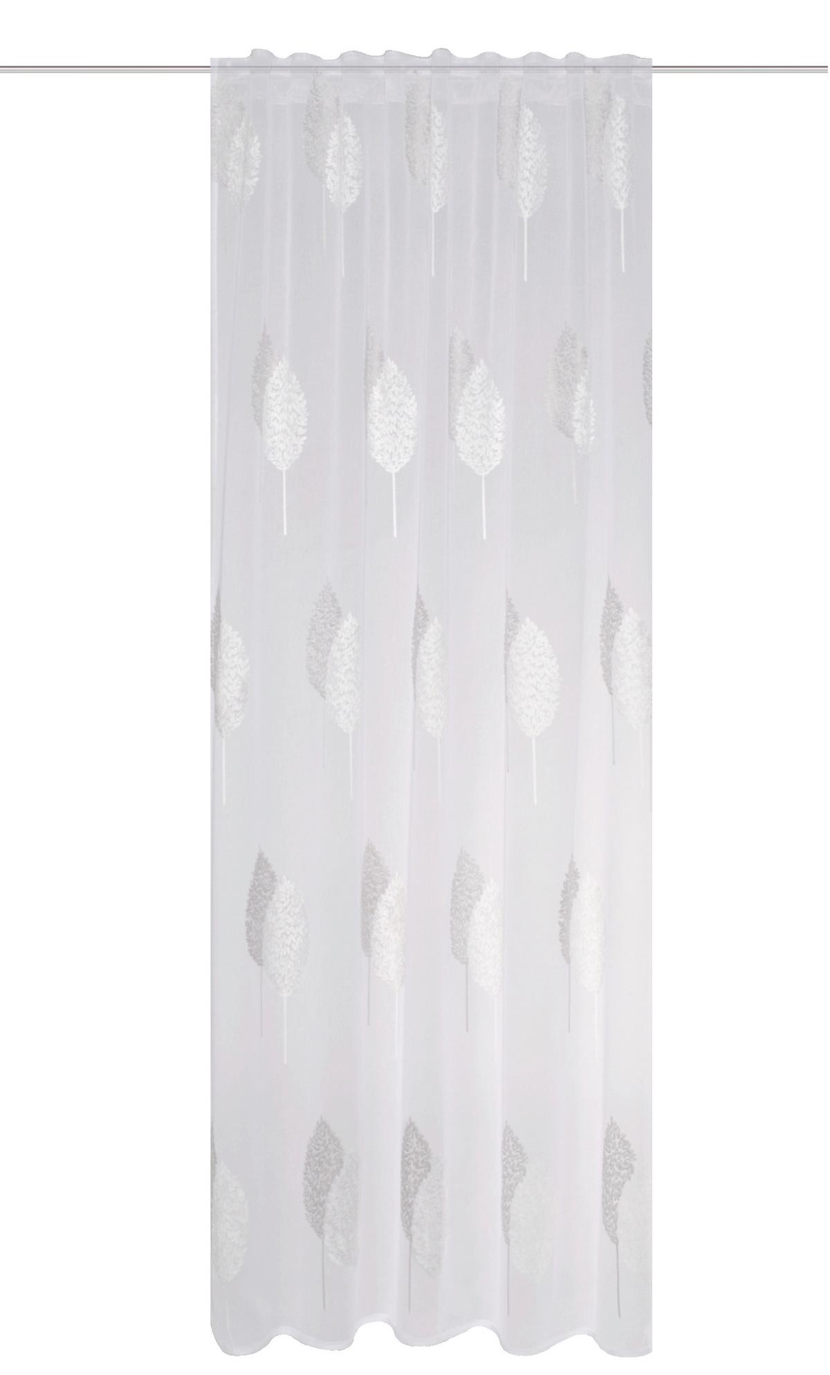 Fertigvorhang Alavaro Grau - Grau, Basics, Textil (140/245cm) - Schmidt W. Gmbh