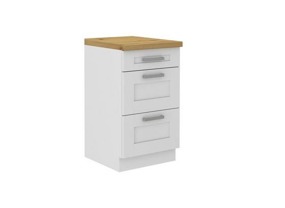 Küchenunterschrank Luisa Us2a50 - Weiß, KONVENTIONELL, Holzwerkstoff (50/86/60cm) Küchenunterschrank Luisa Us2a50 - Weiß, KONVENTIONELL, Holzwerkstoff (50/86/60cm)