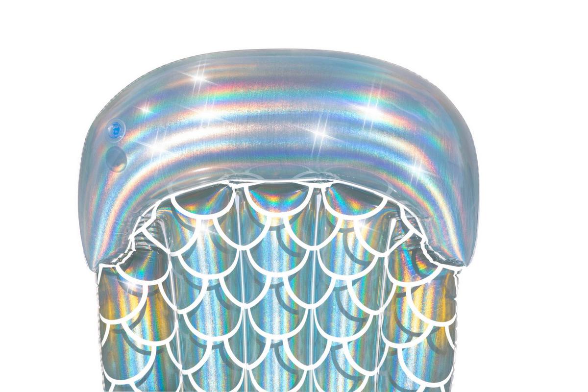 Luftmatratze BxL 89x177 cm Bis 90 Kg Belastbar - Silberfarben, MODERN, Kunststoff (177/89/20cm) - Bestway