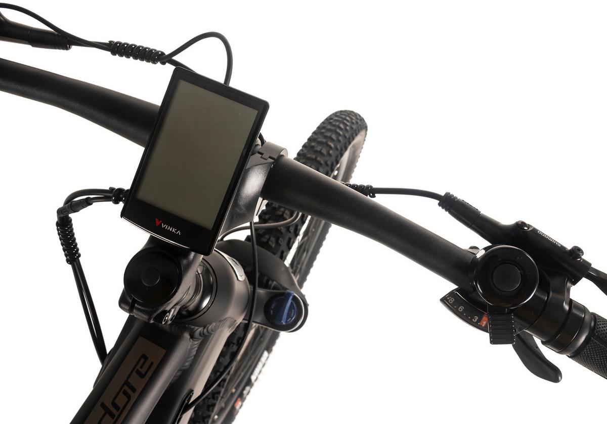 E-Mountainbike 29'' Schwarz Matt - Schwarz, LIFESTYLE, Metall (180/70/100cm)