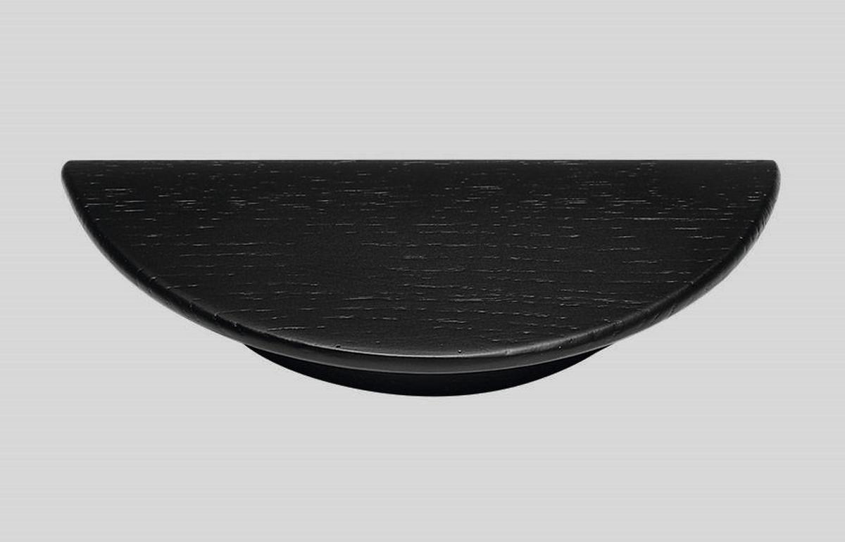 Holzgriff Eiche Schwarz Griffe - Eiche dunkel, MODERN, Holz - Vertico