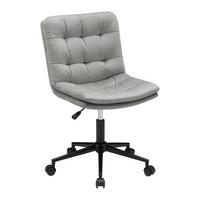 Kancelárska stolička EASY II -EXKLUSIV- - čierna/sivá, Konventionell, kov/textil (44/92-102/53cm) - Mömax