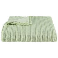 Kuscheldecke Angela - Grün, MODERN, Textil (180/220cm) - Luca Bessoni
