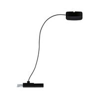 Schienensystem Urail Einspeisung 95418, Schwarz - Schwarz, Basics, Kunststoff/Metall (70cm) - Paulmann