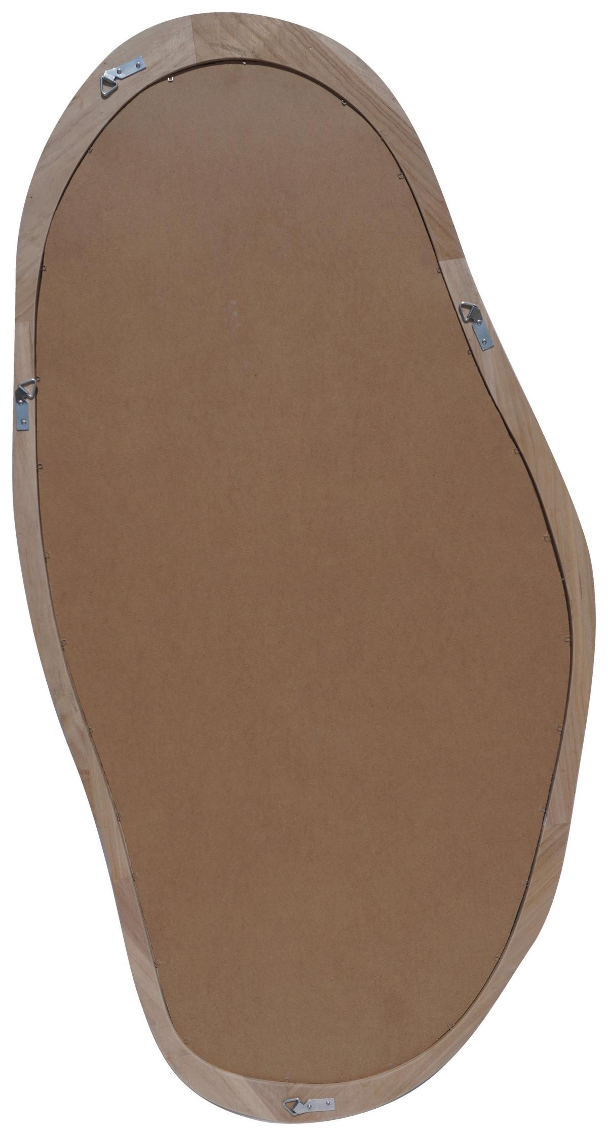 Zrcadlo SURI přírodní - přírodní barvy, Moderní, dřevo/sklo (64,5/128,5/2,8cm) - Mömax