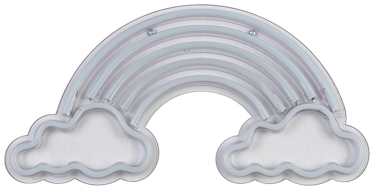 DEKORAČNÍ LED SVÍTIDLO RENIBO - bílá/průhledné, Moderní, plast (40/20/1,30cm) - Mömax