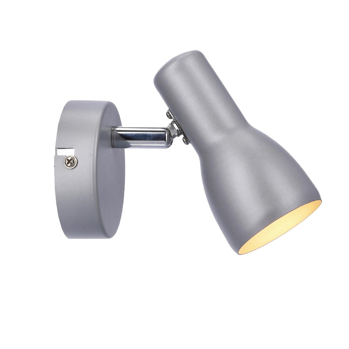Strahler 91-43917 Picardo - Silberfarben/Grau, Trend, Metall (8/15/12cm)