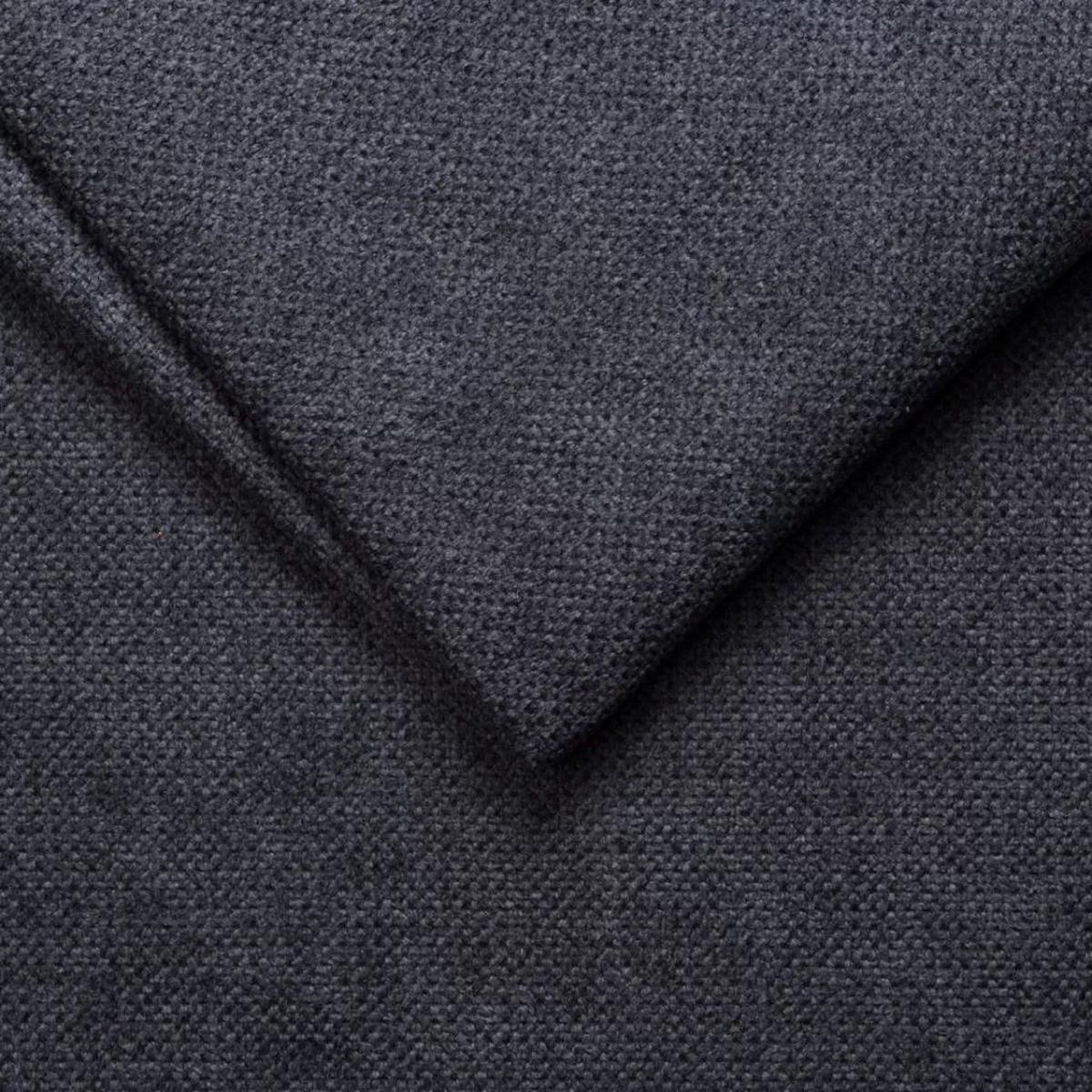Rohová sedačka BENNY, obojstranná, tmavomodrá - čierna/tmavomodrá, Design, kompozitné drevo/textil (267/202cm) - P & B