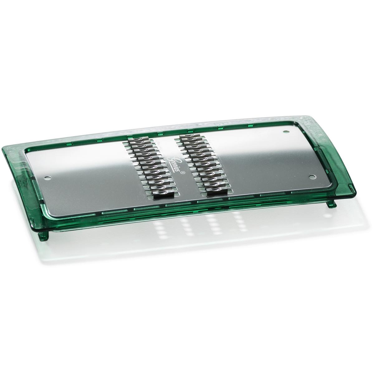 Küchenreibe Grob Nicer Dicer Chef Spülmaschinengeeignet - Grün, Basics, Kunststoff/Metall - Genius