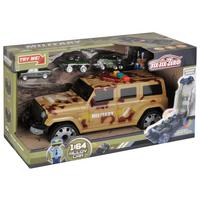 Spielzeug-auto Jeep Militär Mit Geräusch- Und Lichteffekte - Grün, Basics, Kunststoff/Metall (35,5/18/19,8cm)