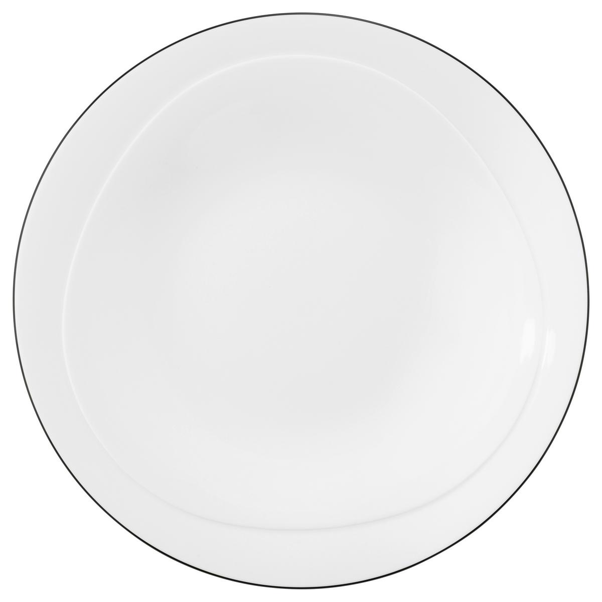 Tafelservice Trio - Weiß Hochglanz, Basics, Keramik (7,939kg) - Seltmann Weiden