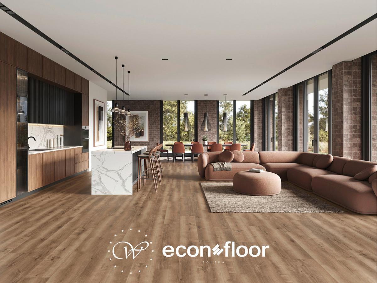 Vinylboden Eichefarben Lhd. Klick-Vinyl - Eichefarben, Basics, Kunststoff/Stein (23/128/0,57cm)