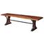 Sitzbank Banur B: ca. 178 cm - Sheeshamfarben/Schwarz, Design, Holz (178/45/49cm) - Livetastic Sitzbank Banur B: ca. 178 cm - Sheeshamfarben/Schwarz, Design, Holz (178/45/49cm) - Livetastic