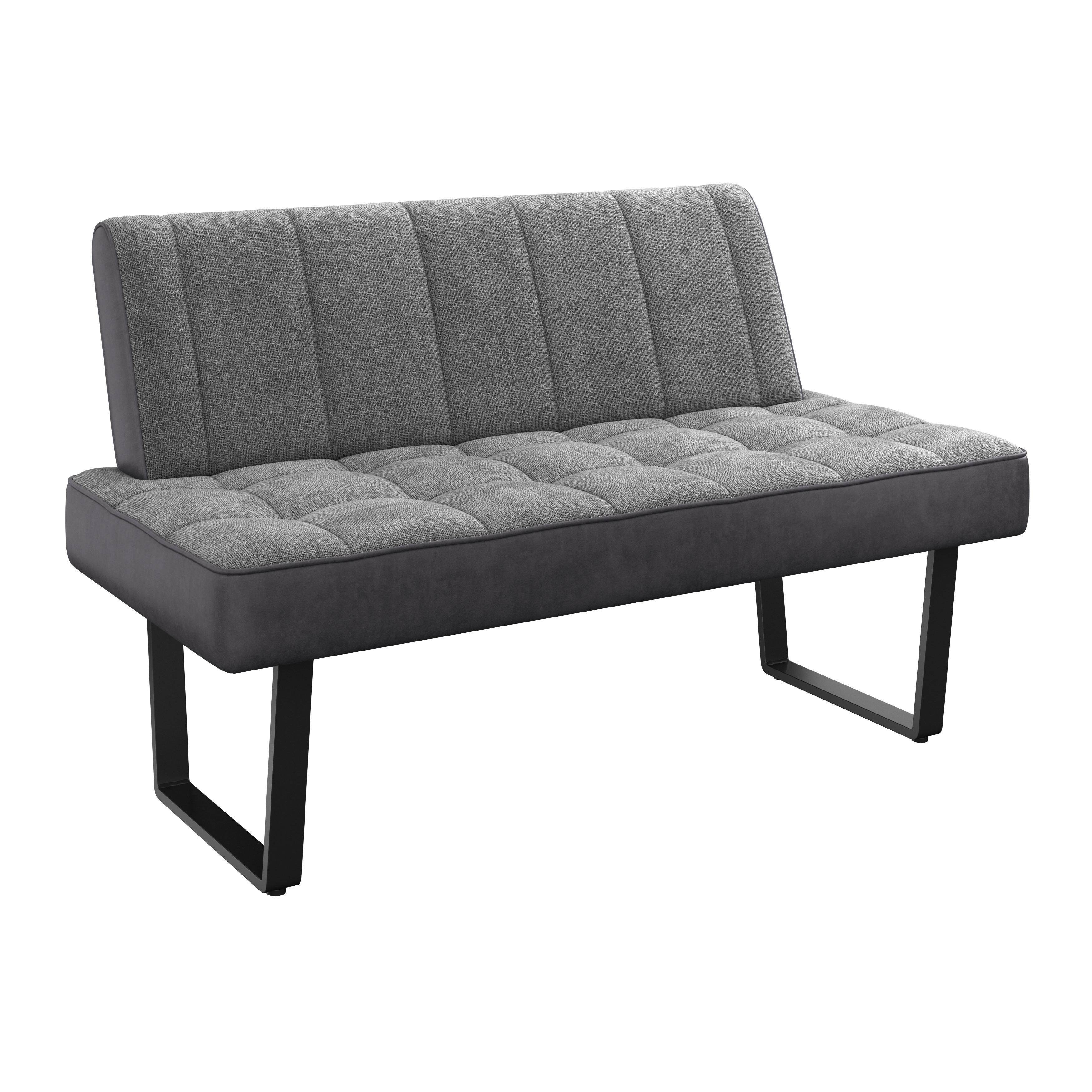 Sitzbank Hellgrau Pag B: 140 cm