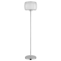 Stehleuchte Fußschalter - Klar/Opal, Design, Glas/Kunststoff (32,5/150cm) - Globo