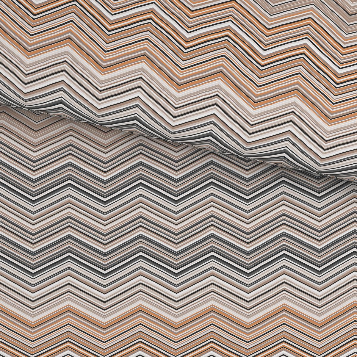 POVLEČENÍ ZICKZACK - béžová, Konvenční, textil (140/200cm) - Mömax