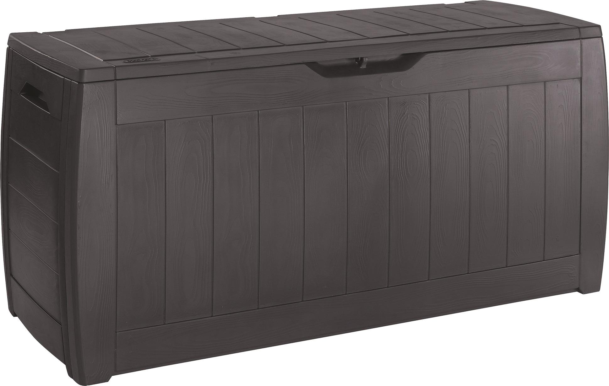 Kissenbox Wasserdicht Hollywood 118x57x45 cm 270 L - Dunkelgrau, Basics, Kunststoff (117,5/57,3/45cm)