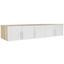 Aufsatzschrank zu Kleiderschrank Wien, 226cm - Eichefarben/Weiß, KONVENTIONELL, Holzwerkstoff (226/39/54cm) Aufsatzschrank zu Kleiderschrank Wien, 226cm - Eichefarben/Weiß, KONVENTIONELL, Holzwerkstoff (226/39/54cm)