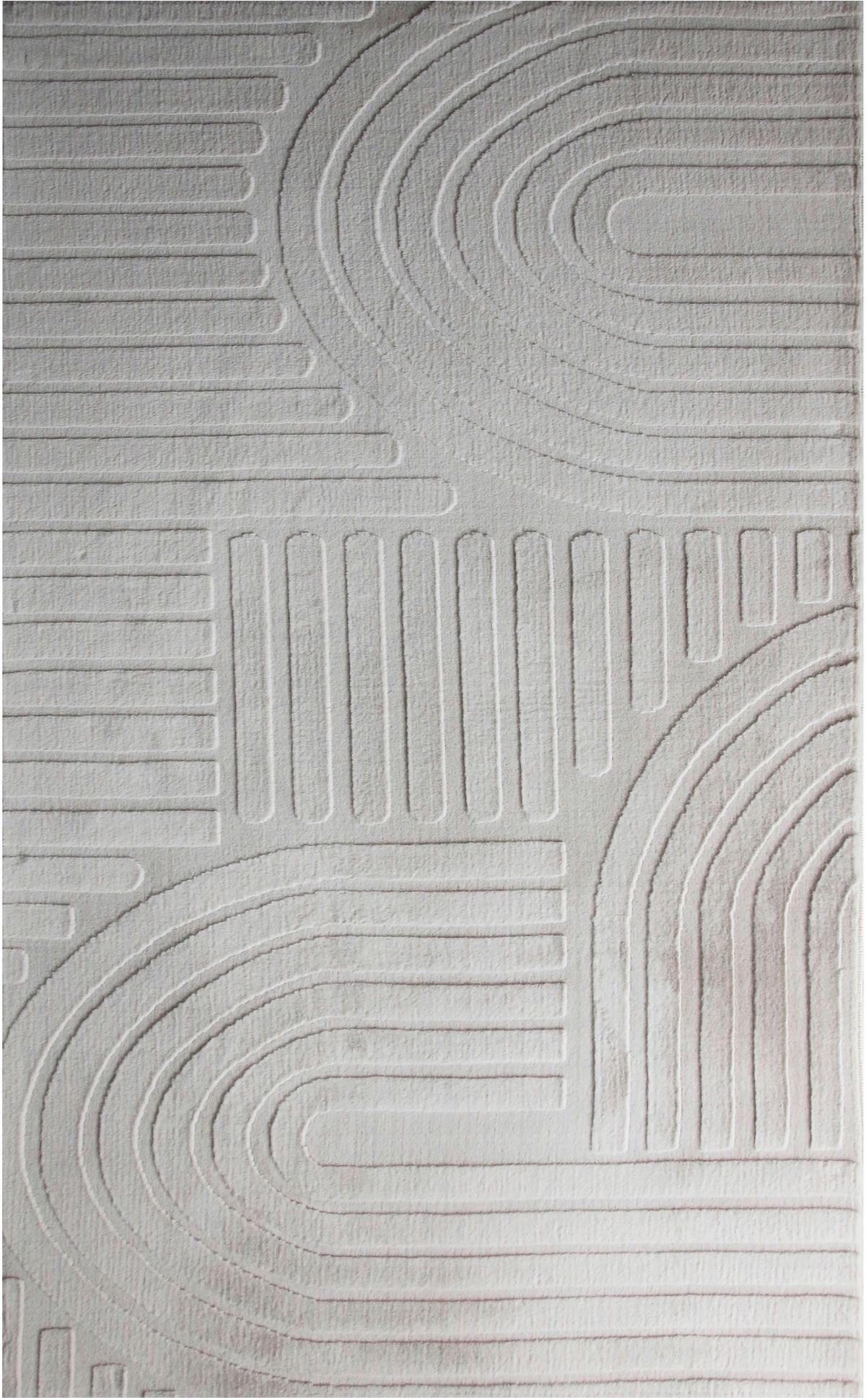 UMELÁ KOŽUŠINA BELLA - krémová, Modern, textil (100/155cm) - Mömax