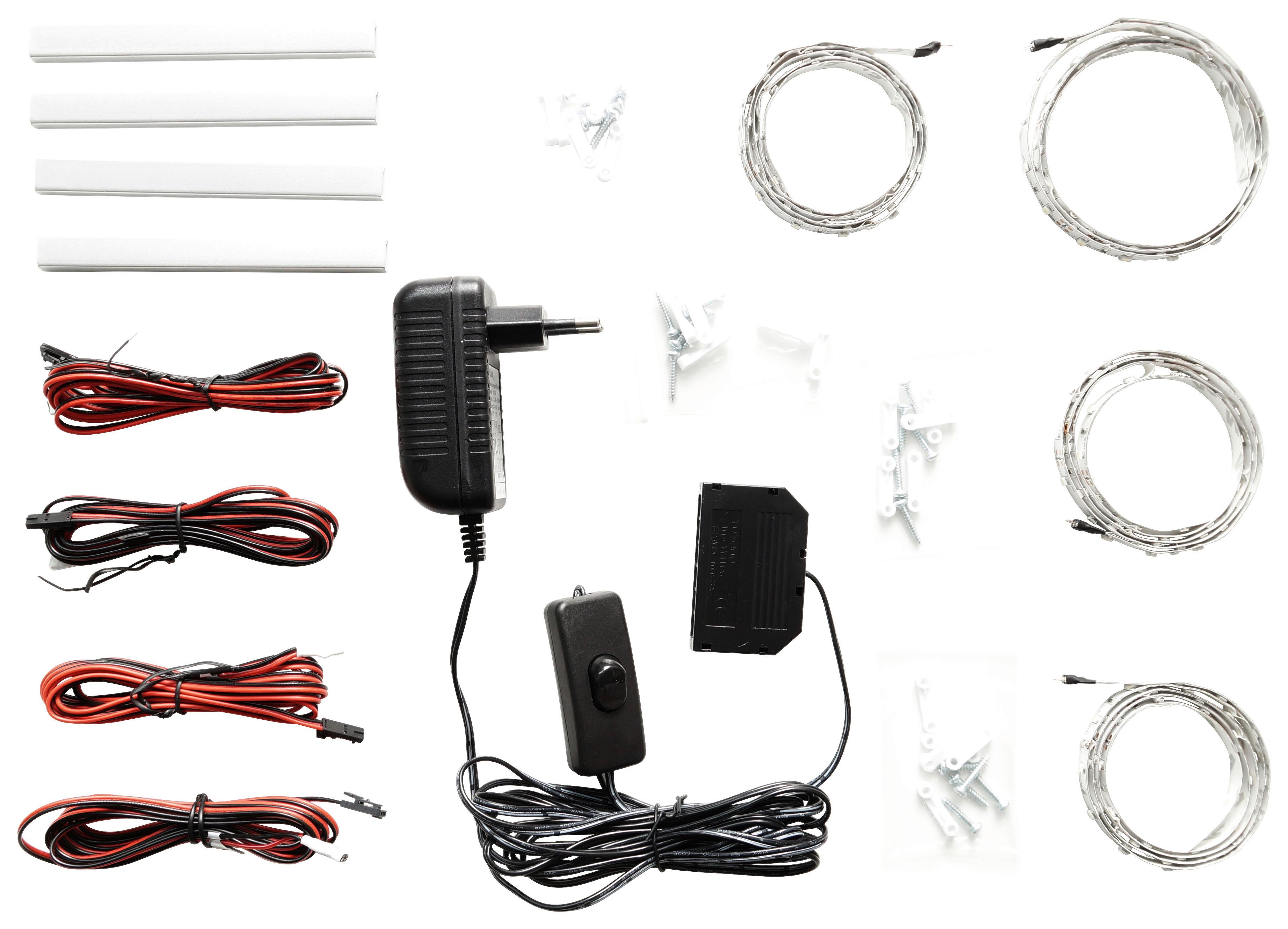 Einlegebodenbeleuchtung Assini B: 100 Cm - Design, Kunststoff/Metall (100/1/1cm) - MID.YOU