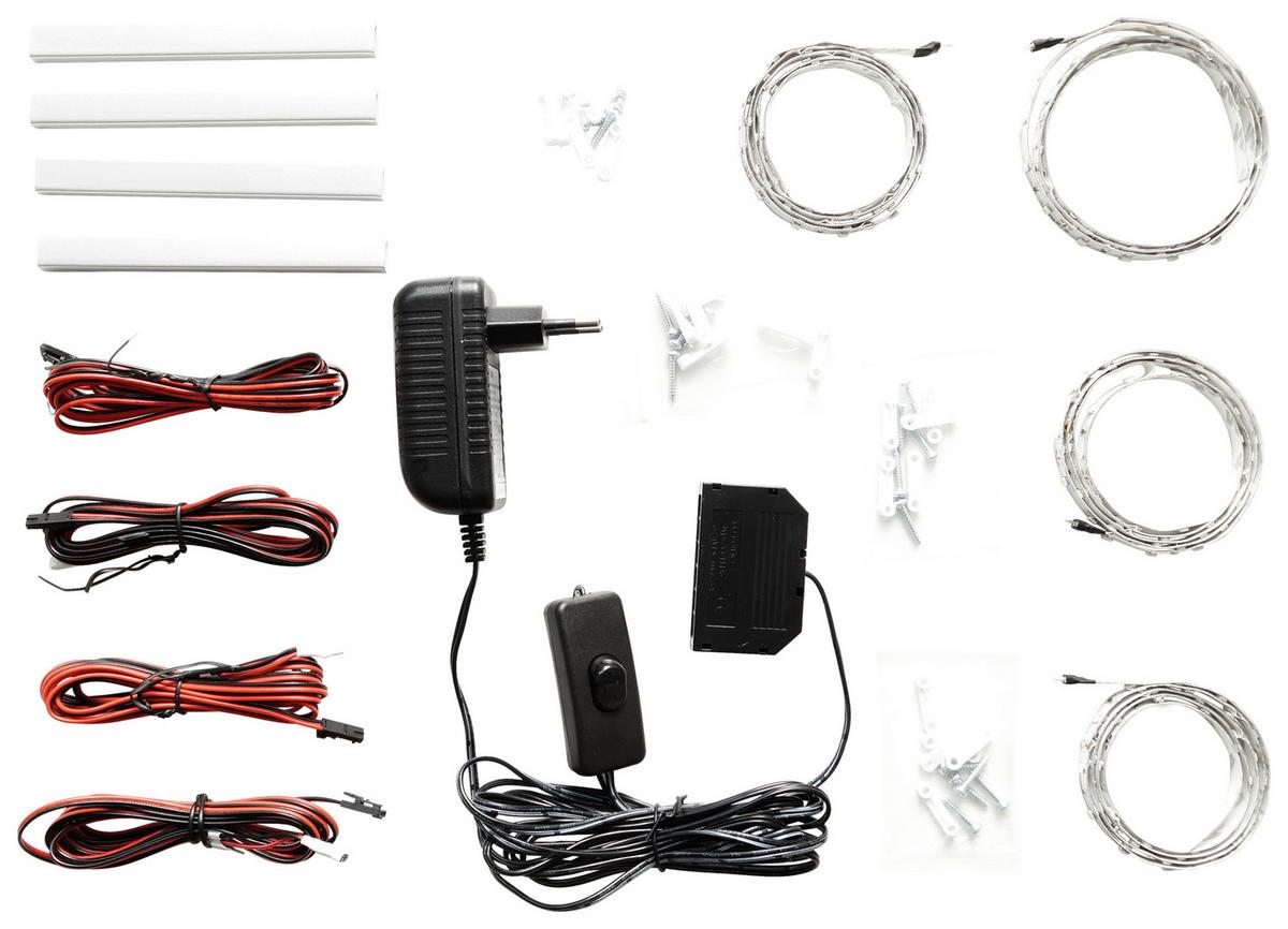 Einlegebodenbeleuchtung Assini B: 100 Cm - Design, Kunststoff/Metall (100/1/1cm) - MID.YOU