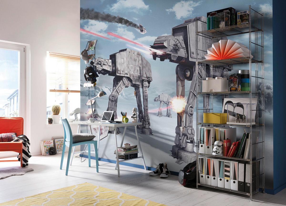 Vliestapete Star Wars Battle Of Hoth - Multicolor, Basics (400/260cm) - Komar