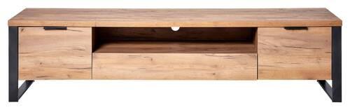 Lowboard Loop TV 180 B: 180 cm Kerneiche