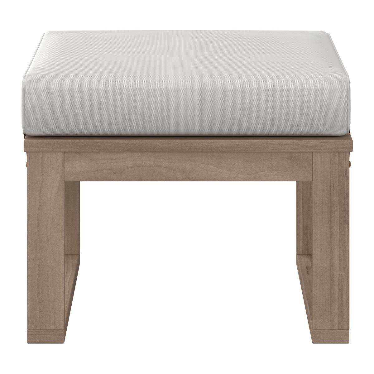 JEDÁLENSKÁ TERASOVÁ SÚPRAVA ANOUK - krémová/sivobiela, Modern, drevo/textil (194/67/71cm) - Bessagi Garden