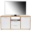 Phonotisch Napoli - Eichefarben/Alufarben, MODERN, Holzwerkstoff (138/60/39cm) Phonotisch Napoli - Eichefarben/Alufarben, MODERN, Holzwerkstoff (138/60/39cm)