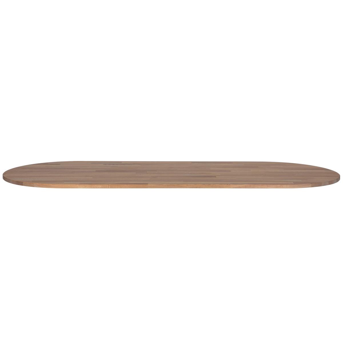 Tischplatte Tablo Grau/Eichefarben L: 220cm - Eichefarben/Grau, MODERN, Holz (220/90/2,4cm) - Livetastic