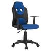 Jugenddrehstuhl Kid Racer Al Blau/schwarz - Blau/Schwarz, Basics, Kunststoff (54/90-100/48cm) - MID.YOU