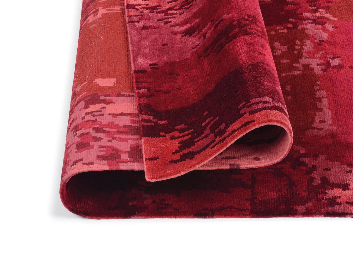 Orientalischer Webteppich Dunkelrot Angeles 170x240 cm - Dunkelrot, Design, Textil (170/240cm) - Musterring