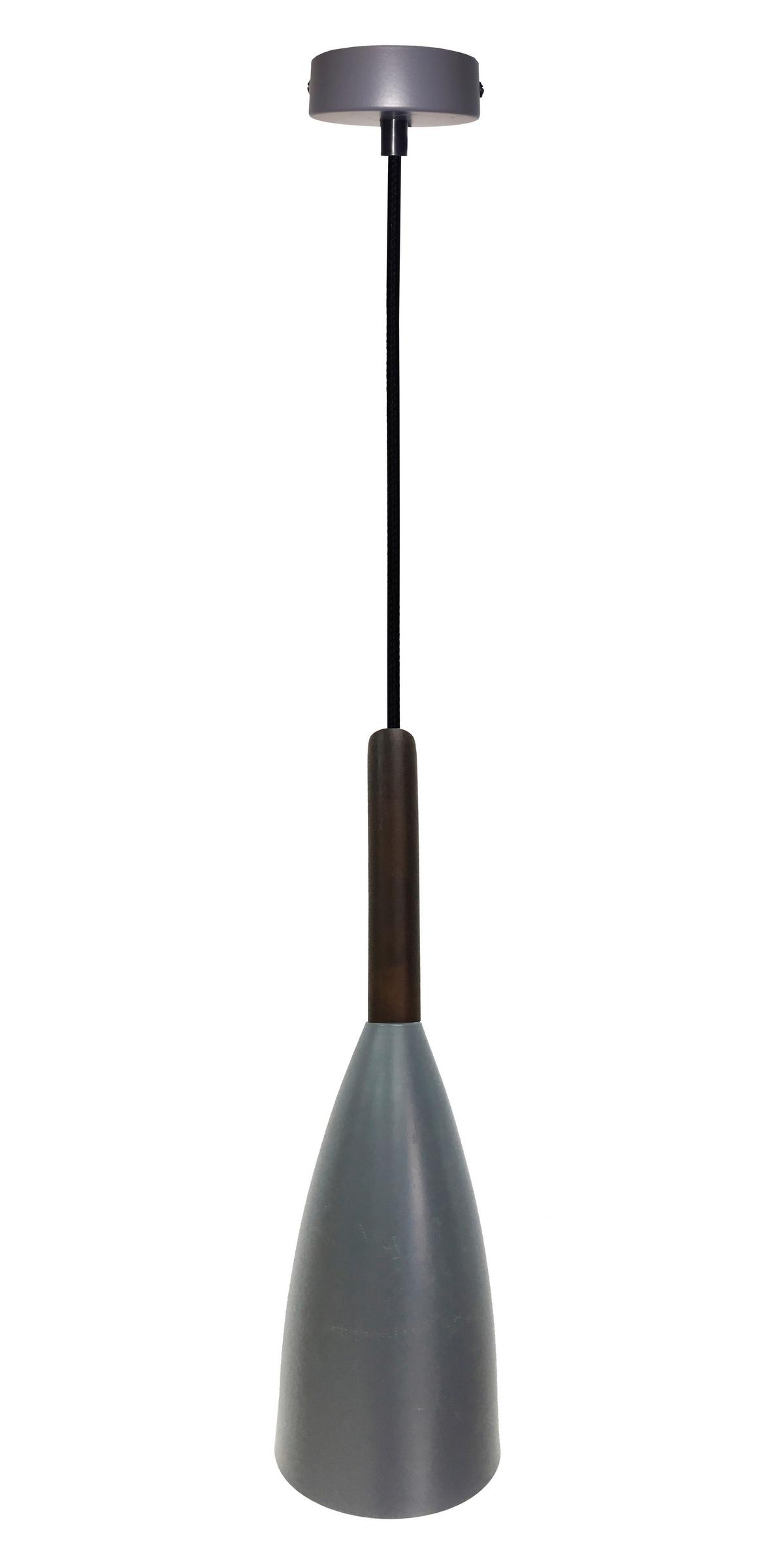Hängeleuchte 50101262 - Grau, Basics, Metall (12/33/90cm)