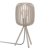 Tischleuchte 56695 Farnetta - Sandfarben/Schwarz, Basics, Metall (20/43,5cm) - Eglo