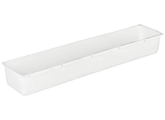 Príborník Wanda - biela, plast (7,5/37,5cm) Príborník Wanda - biela, plast (7,5/37,5cm)