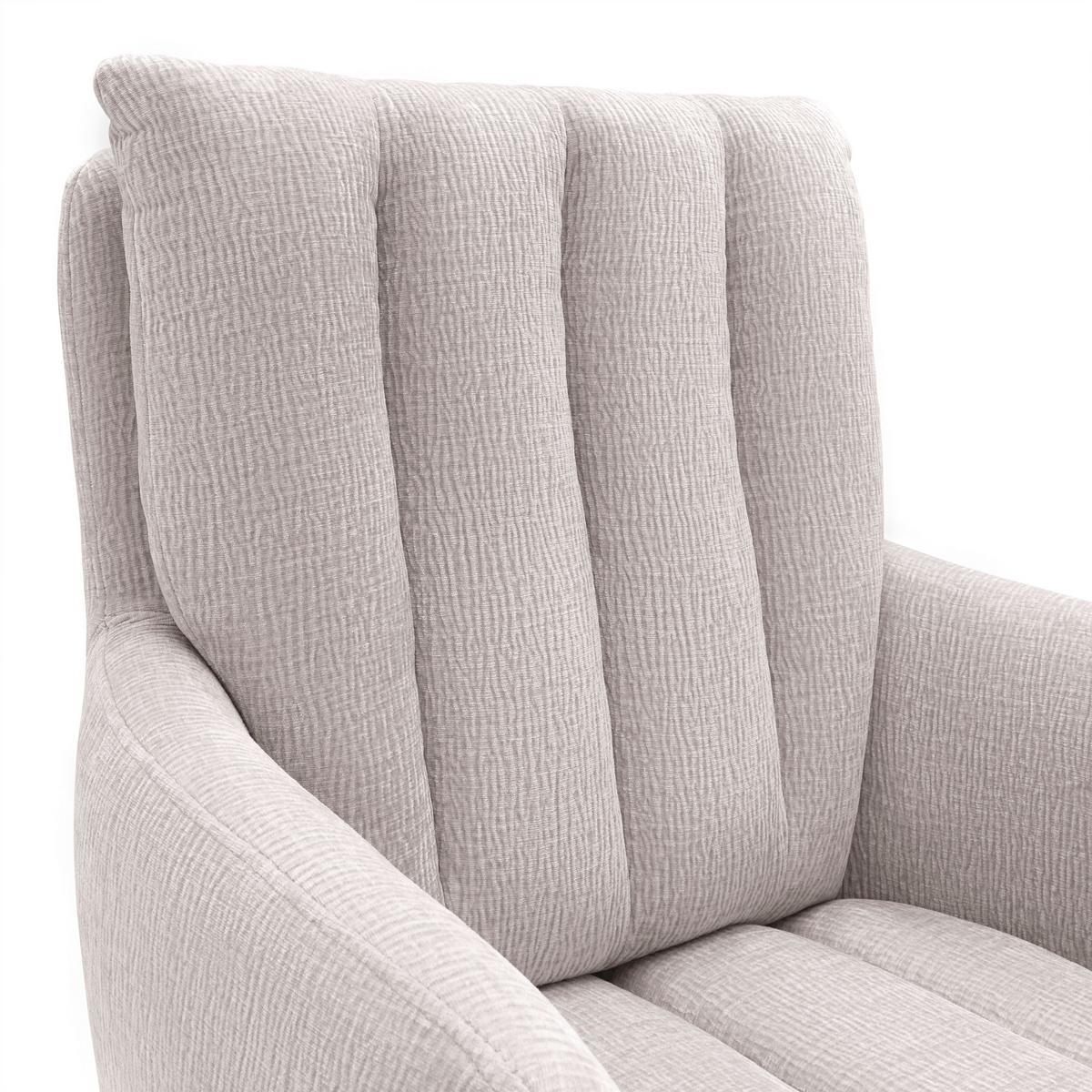 ŽIDLE S PODRUČKAMI CHARLOTTE -TREND- - černá/světle šedá, Moderní, kov/textil (61/96/67cm) - Mömax