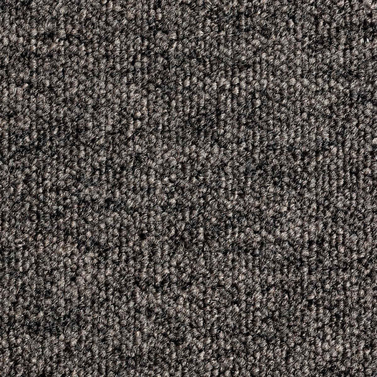 Teppichfliese Graubraun Sparkle 50x50cm Florhöhe 3,5mm - Graubraun, Basics, Textil (50/50cm)