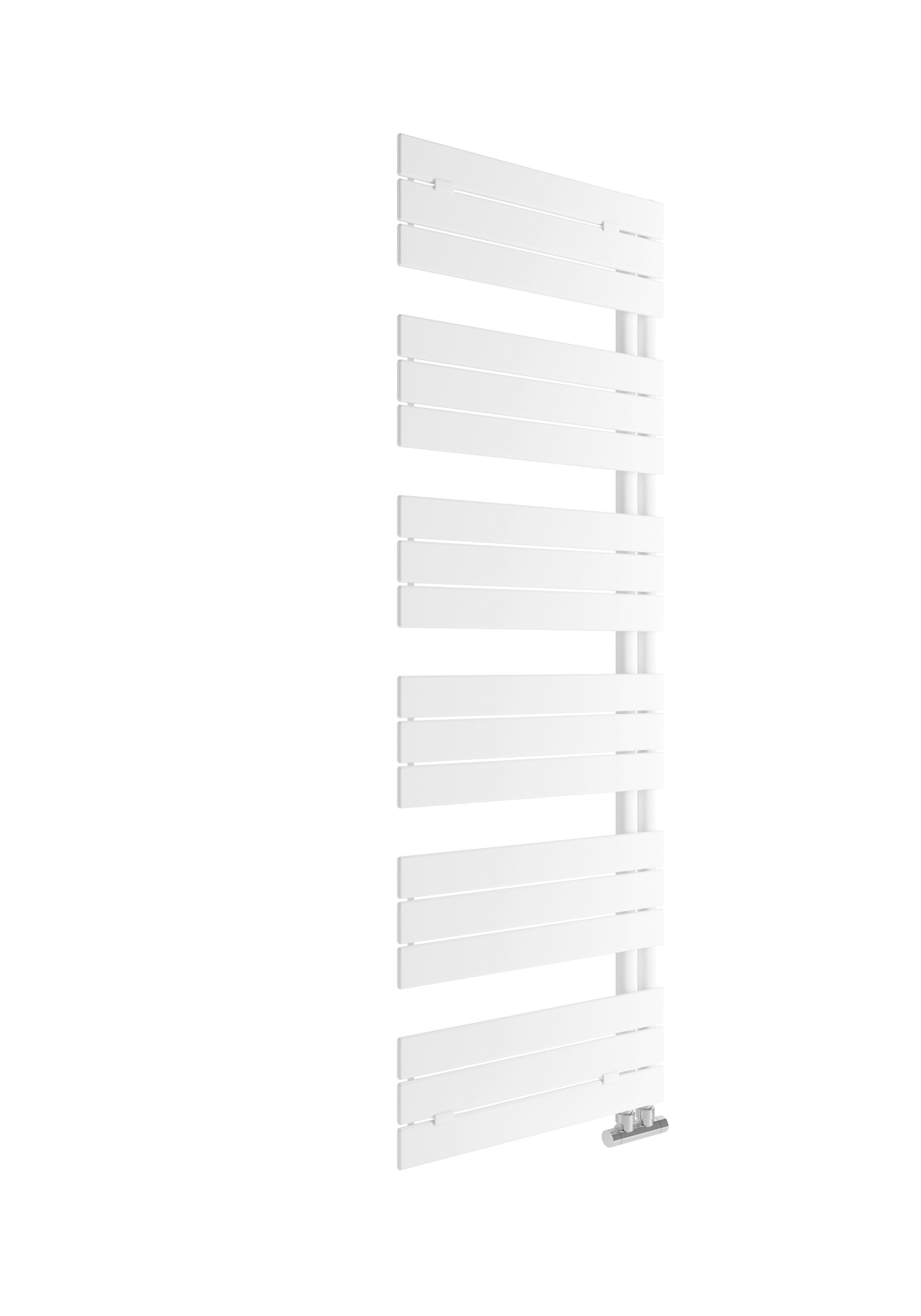 Handtuchtrockner Arezzo B/H: 60x173 cm Gerade 1000 W - Weiß, Basics, Metall (60/173cm) - Sanotechnik