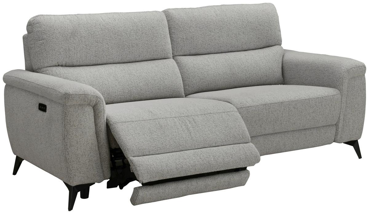 Kanapé Padua - bézs, Modern, textil/fa (215/96/97cm)