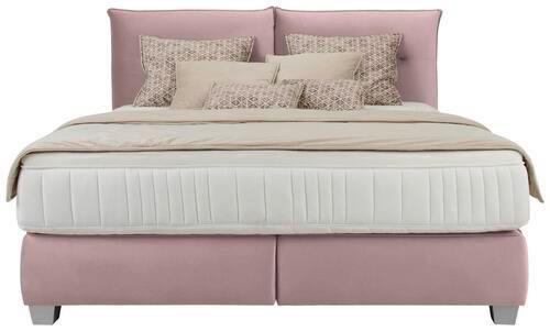 Posteľ boxspring Fog 160x200cm,orgovánová - orgovánová/strieborná, Lifestyle, textil/plast (160/200cm) - Premium Living