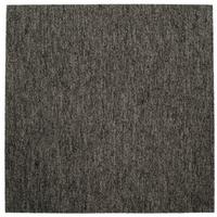 Teppichfliese Graubraun Sparkle 50x50cm Florhöhe 3,5mm - Graubraun, Basics, Textil (50/50cm)