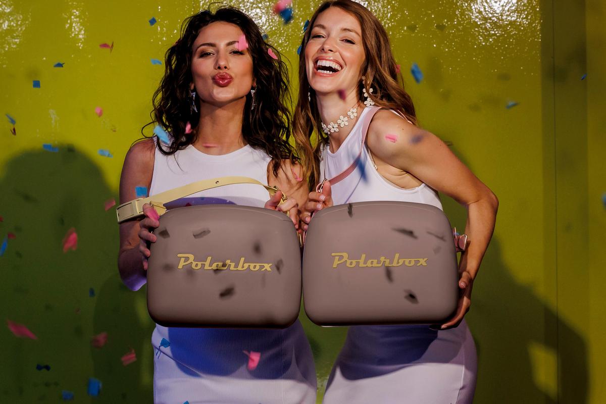 Chladící taška objem: 6L, včet. 2 boxu - světle fialová, Moderní, plast (6l) - Polarbox