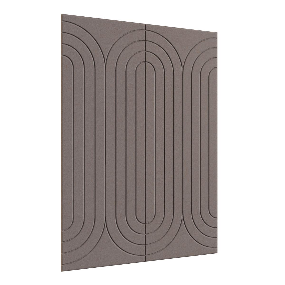 Akustický panel MARLA - mokka, textil (90/120cm) - Mömax