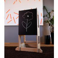 Zubehör Tafel Felix Schwarz, Bxhxt: 39,5x42,5x1 Cm - Schwarz, Basics, Holz (39,5/42,5/1cm) - tiSsi