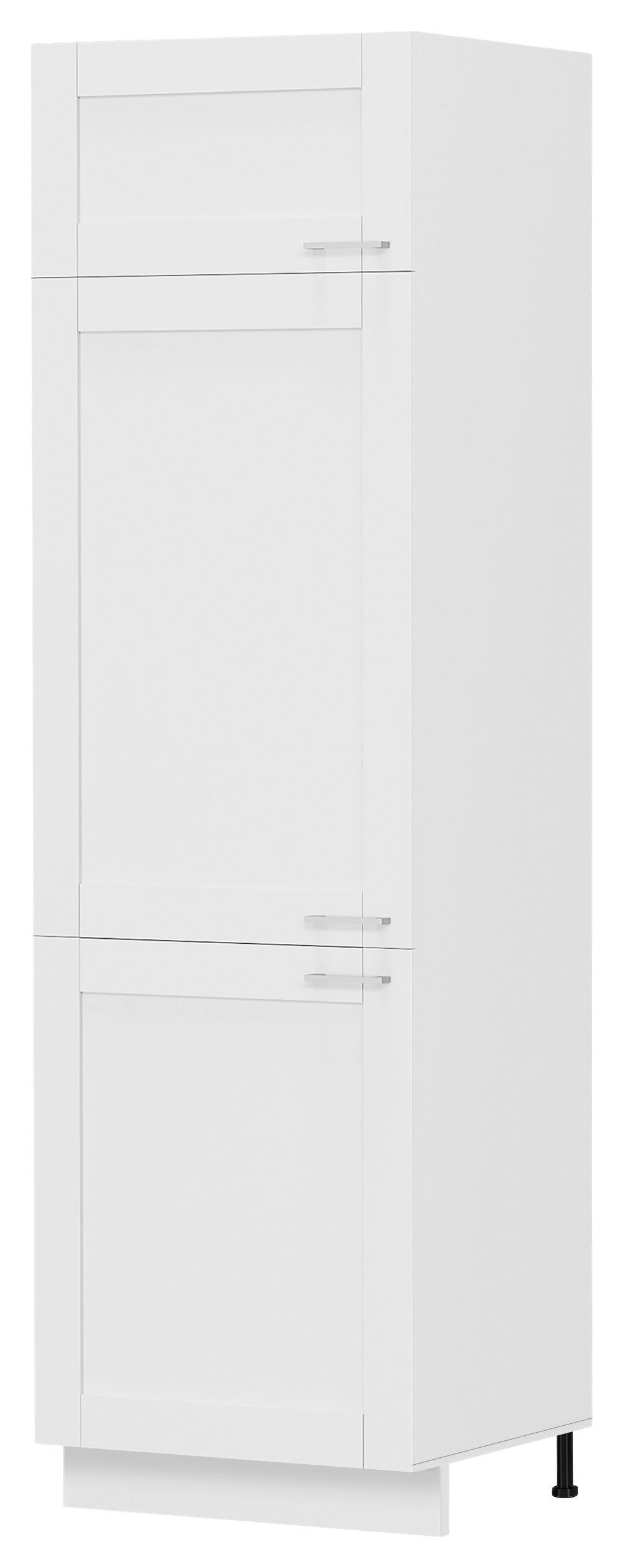 GESCHIRRSCHRANK COLURA - Weiß, Trend, Holzwerkstoff/Kunststoff (60/207/57cm) - MID.YOU